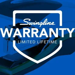 Swingline ® Optima® Compact Low Force Stapler, 40 Sheet Capacity, Black/Silver (87842) New