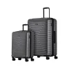 Swiss Mobility DCA 2-Piece Hardside Spinner Luggage Set, Gray Geometric (HLG1002SM-GREY)