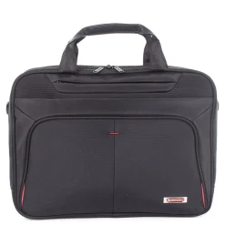 Swiss Mobility Purpose Polyester Executive Briefcase, Black (EXB1005SMBK)