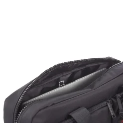 Swiss Mobility Stride Polyester Executive Briefcase, Black (EXB1020SMBK)