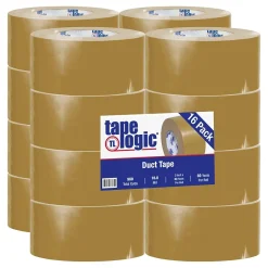 Tape Logic ™ 10 mil Duct Tape, 3" x 60 yds, Beige, 16/Pack* Duct Tape
