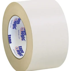Tape Logic ® Double Sided Masking Tape, 7 Mil, 3" x 36 yds., Tan, 3/Case (T9581003PK)* Masking Tape