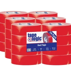 Tape Logic ® Duct Tape, 10 Mil, 2" x 60 yds., Red, 24/Case (T987100R)* Duct Tape