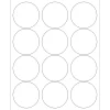 Tape Logic ® Laser Labels, 2 1/2" Circle, White, 1200/Case (LL146)* Address Labels