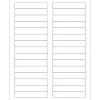 Tape Logic ® Laser Labels, Rectangle, 3 7/16" x 2/3", White, 3000/Case (LL120)* Address Labels