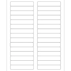 Tape Logic ® Laser Labels, Rectangle, 3 7/16" x 2/3", White, 3000/Case (LL120)* Address Labels