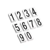 Tape Logic Number Kit Multipurpose Labels, 3 1/2" x 1/2", White, 600 Labels/Pack (DL9315) Outlet