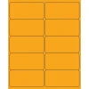 Tape Logic ® Rectangle Laser Labels, 4" x 2", Fluorescent Orange, 1000/Case (LL178OR)* Address Labels