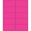 Tape Logic ® Rectangle Laser Labels, 4" x 2", Fluorescent Pink, 1000/Case (LL178PK)* Address Labels