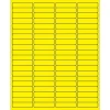 Tape Logic Rectangle Laser Labels, 1 15/16" x 1/2", Fluorescent Yellow, 8000/Case (LL171YE) Sale