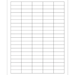 Tape Logic ® Rectangular Laser Labels, 1 1/2" x 1/2", White, 10000/Case (LL106) Sale
