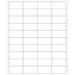 Tape Logic ® Rectangular Laser Labels, 2" x 1", White, 4000/Case (LL162) Sale