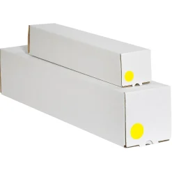 Tape Logic Removable Labels, 2" Circle, Fluorescent Yellow, 500 /Roll (DL1390FY)