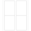 Tape Logic ® Removable Rectangle Laser Labels, 3 1/2" x 5", White, 400/Case (LL263)* Address Labels