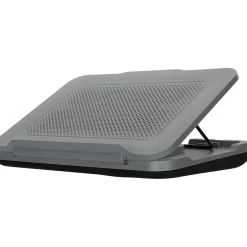 Targus 15.5" x 11.25" Dual-Fan Chill Mat with Adjustable Stand, Gray (AWE90GL)
