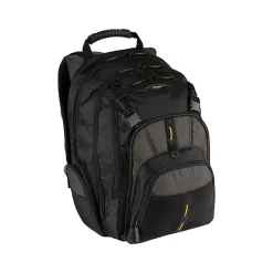 Backpacks<Targus CityGear Laptop Backpack, X-Large, Black/Yellow (TBB018US)