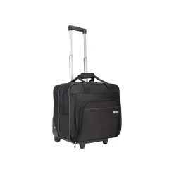 Targus Laptop Rolling Briefcase, Black Polyester (TBR003US)