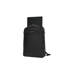 Backpacks<Targus Newport Laptop Backpack, Black Nylon/Leatherette (TBB598GL)