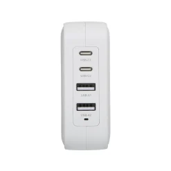 Targus PowerElite USB Type-C/USB Type-A 100W Universal Wall Charger, White (APA10906US)