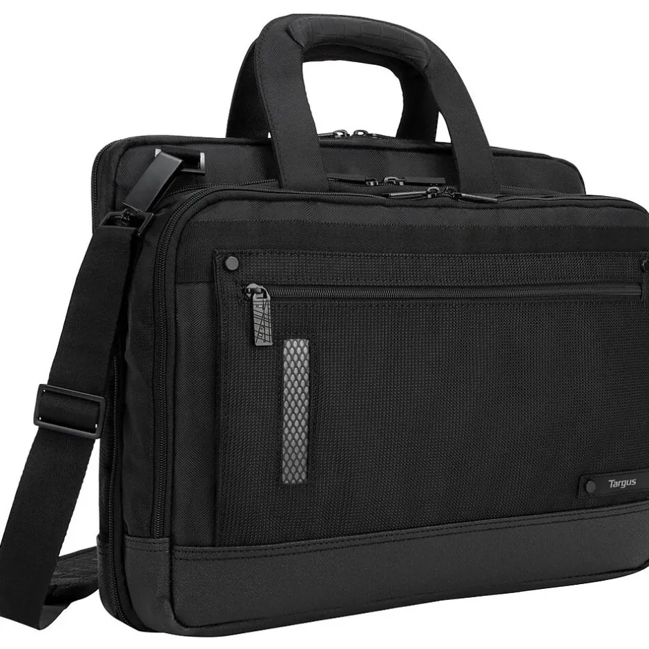 Targus Revolution 15.6" Nylon Laptop Bag, TSA Checkpoint Friendly, Black (TTL416US) New
