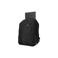 Backpacks<Targus Spruce EcoSmart Laptop Backpack, Black Fabric (TBB 019US)