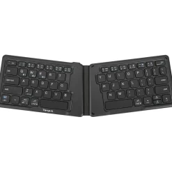 Targus Wireless Ergonomic Folding Keyboard, Black (AKF003US)* Ergonomic Keyboards