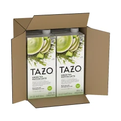 Tea<Tazo Green Tea Matcha Latte Box Tea, 6.1 Oz., 6/Carton (67834635)