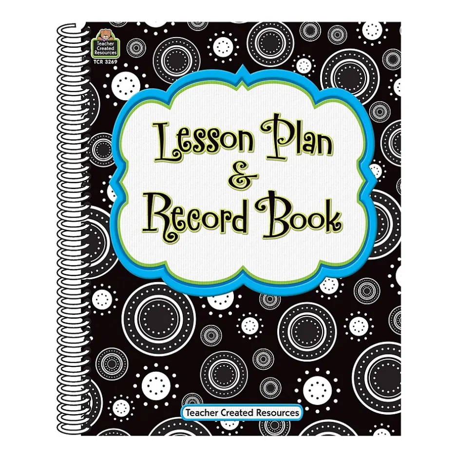 Sale Lesson Planner and Record Book, 8.5" x 11", 160 Pages (TCR3269) Grade Books