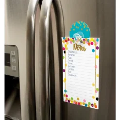 Teacher Created Resources Clingy Thingies® Bulldog Clips, 3.125" Wide, Assorted Colors, 12/Pack(TCR77374) New