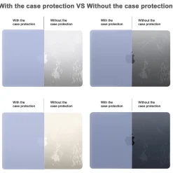 TechProtectus Hard-Shell Laptop Sleeve with Keyboard Cover, Serenity Blue, (TP-SB-K-MA13M2)