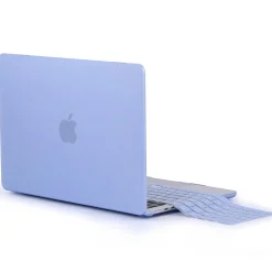 TechProtectus Hard-Shell Laptop Sleeve with Keyboard Cover, Serenity Blue, (TP-SB-K-MA13M2)