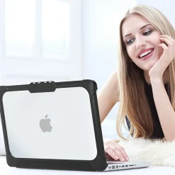 TechProtectus Rugged Laptop Case Black, Plastic (TP-RCL-MP13MA)