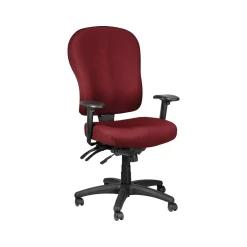 Outlet TP4000 Fabric Task Chair, Burgundy (TP4000-BURG) Office Chairs