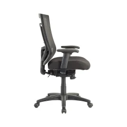 TP7000 Mesh Back Fabric Task Chair, Black (TP7000-RAV/COAL) Office Chairs