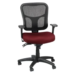 Hot TP8000 Mesh Task Chair, Burgundy (TP8000-BURG) Office Chairs
