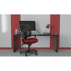 Hot TP8000 Mesh Task Chair, Burgundy (TP8000-BURG) Office Chairs
