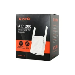 Tenda A18 Adapter AC1200 Wireless Dual Band WiFi Repeater, White* Wi-Fi Extenders