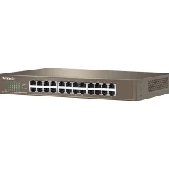 Tenda TEG1024D 24-Port Gigabit Ethernet Unmanaged Switch, Up to 2000 Mbps, Brown (TEG1024D)* Ethernet Switches & Splitters