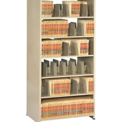 Hot Imperial Open Double Entry Starter Shelving Unit, Supports 400 lb., Sand, 76"H x 48"W x 24"D Shelving