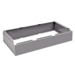 Outlet Optional Locker Base, 36" x 6", Medium Gray (CLB3618MG) Storage Cabinets