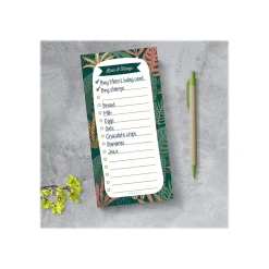 TF Publishing Boho Memo Pad, 4" x 8", Wide-Ruled, Enchanted Lists and Things, 52 Sheets/Pad, 1 Pad/Pack (99-8520) Sale