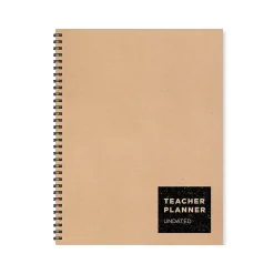 Undated Teacher Planner, Solid Kraft (99-9602) Grade Books