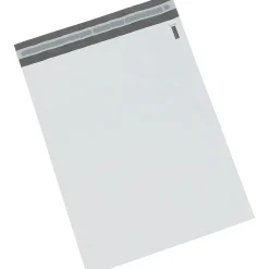 The Packaging Wholesalers Self-Seal Poly Mailer, 14.5" x 19", White, 100/Pack, 5/Carton (ENVB876)* Poly Mailers