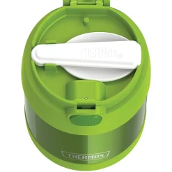 Thermos FUNtainer Stainless Steel Vacuum-Insulated Food Jar, 10-Oz., Lime (F3100LM6) Outlet