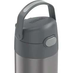 Water Bottles<Thermos FUNtainer Stainless Steel Vacuum Insulated Water Bottle, 12 oz., Gray (THRF4100CH6)