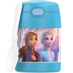 Thermos FUNtainer Stainless Steel Vacuum-Insulated Licensed Food Jar, 10-Oz., Frozen 2 (F3101FZ6) New