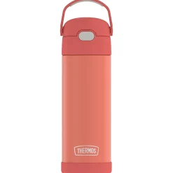 Water Bottles<Thermos FUNtainer Stainless Steel Vacuum Insulated Water Bottle, 16 oz., Apricot (THRF41101AP6)