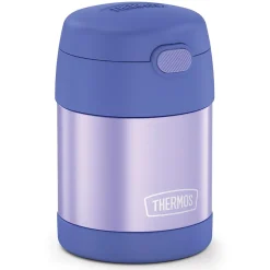 Thermos FUNtainer Stainless Steel Vacuum-Insulated Food Jar, 10-Oz., Purple (THRF3100PU6) Discount