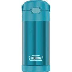 Water Bottles<Thermos FUNtainer Stainless Steel Vacuum Insulated Water Bottle, 12 oz., Teal (THRF4100TL6)