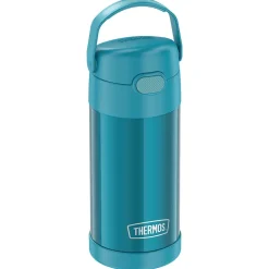 Water Bottles<Thermos FUNtainer Stainless Steel Vacuum Insulated Water Bottle, 12 oz., Teal (THRF4100TL6)